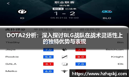 DOTA2分析：深入探讨BLG战队在战术灵活性上的独特优势与表现